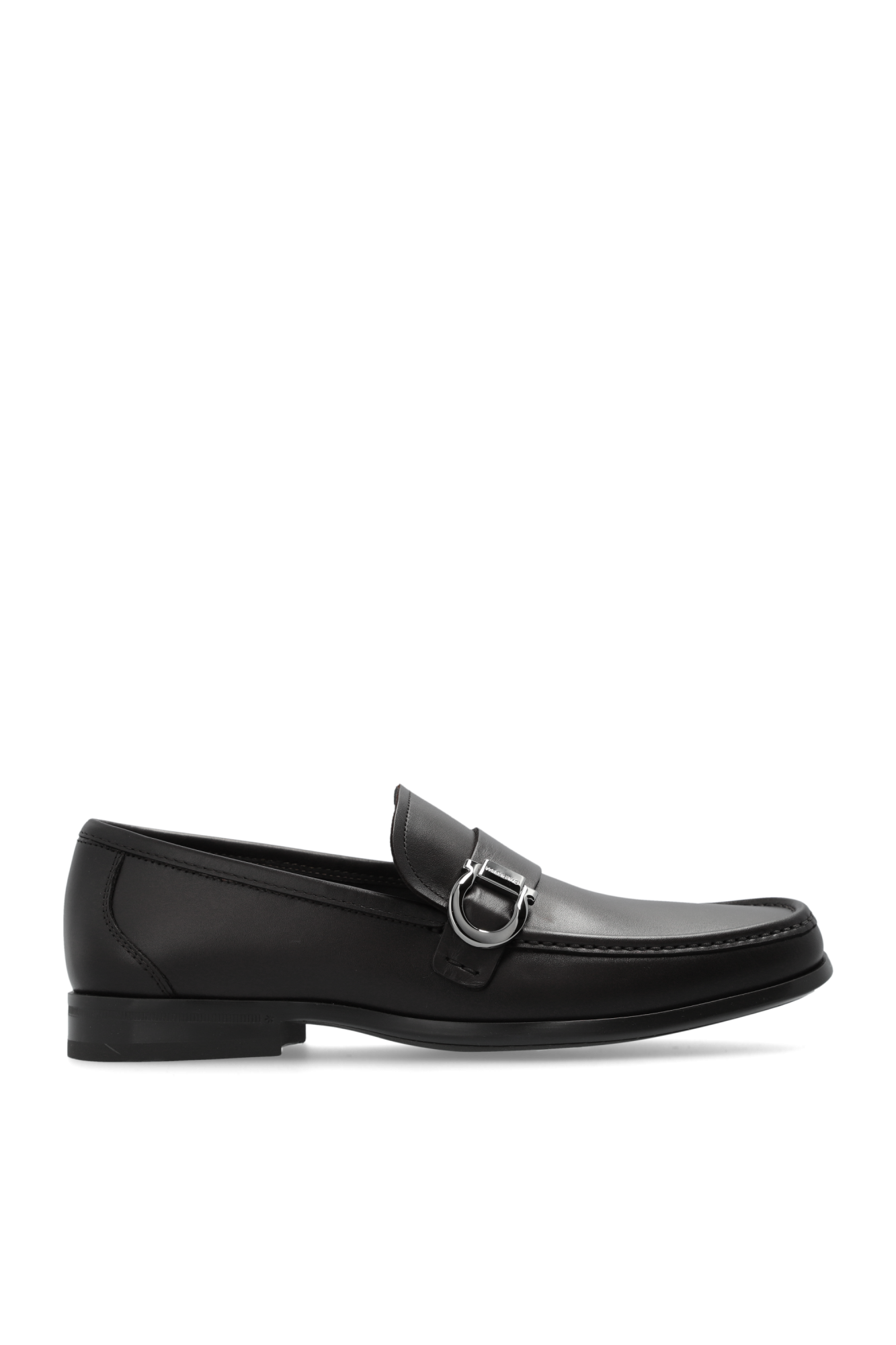 Ferragamo♪SALE♪0776363 Moccasin with Gancini ornament - Men | Ferragamo